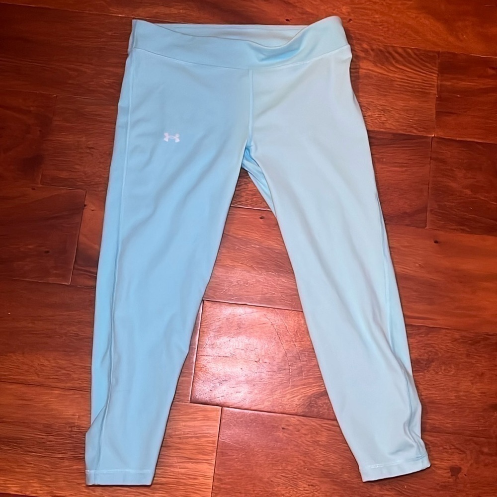 Under armor, girls youth leggings size large​ - Picture 2 of 4